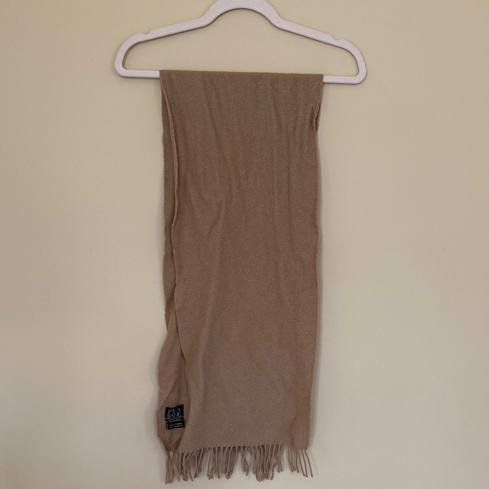 Jos. A. Bank Cashmere Scarf in Camel